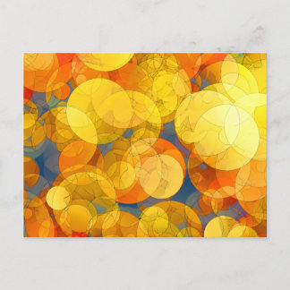 TECKNAD GOLDEN BUBBLES VYKORT