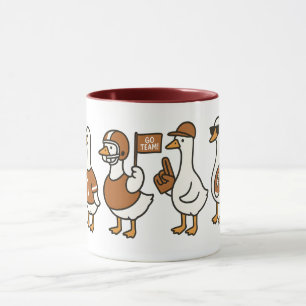 Tecknad Goose Football Mugg - Sportfantast Gift