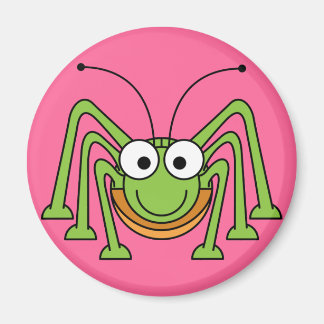 Tecknad Grashopper Magnet