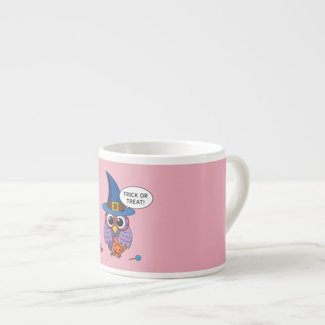 Tecknad-guiden Uggla - Bus eller godis Espressomugg (Framsida höger)