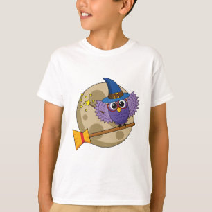 Tecknad-guiden Uggla som flyger på Broom T Shirt