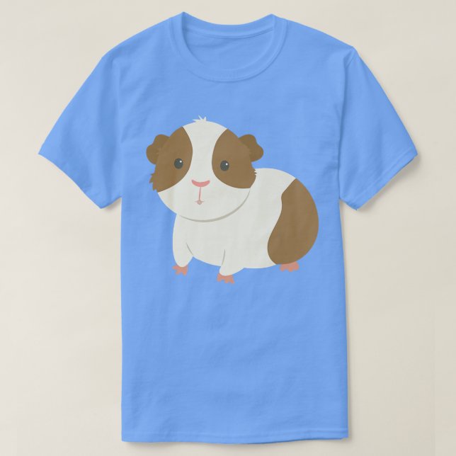 Tecknad Guinea Gris I Cute Guinea Gris I Kids Guin T Shirt (Design framsida)
