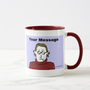 Tecknad Guy Mugg