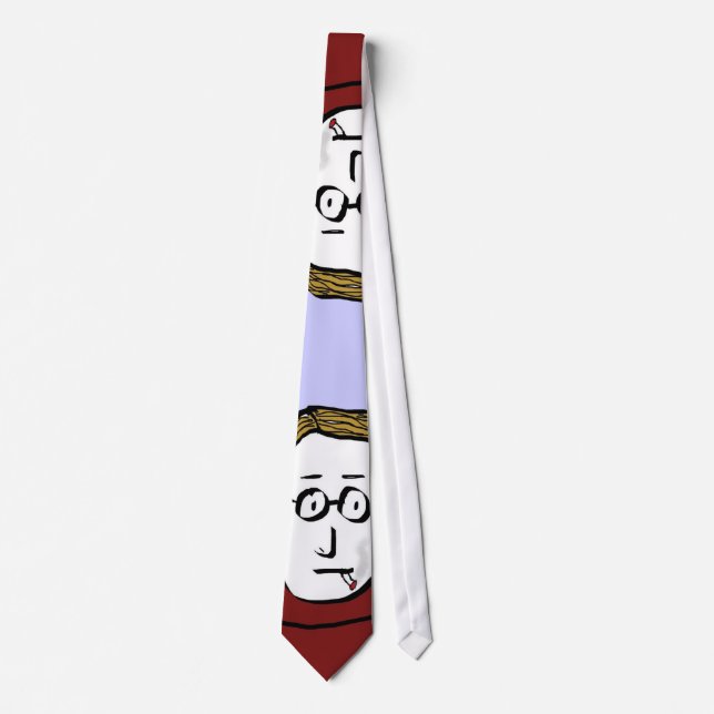 Tecknad Guy Tie Slips (Framsida)