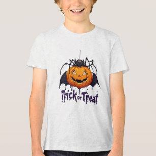 🎃 Tecknad Halloween-pumpa barn-design 🎃 T Shirt