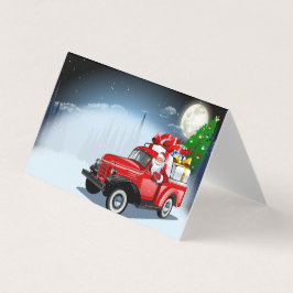 Tecknad hälsning julkort kort