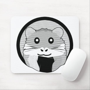 Tecknad Hamster Scarested Joy Musmatta