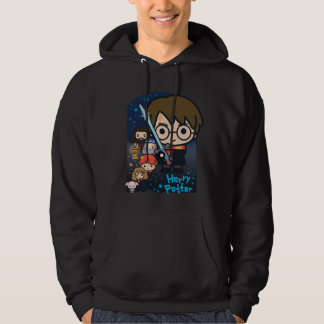 Tecknad Harry Potter Hemligheten med kammaren Graf Munkjacka