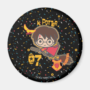 Tecknad Harry Potter Quidditch Seeker Magnet