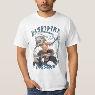 Tecknad Hashibira Inosuke T Shirt