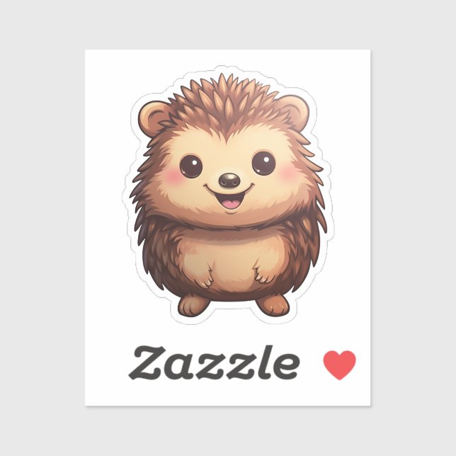 Tecknad hedgehog klistermärken (Ark)