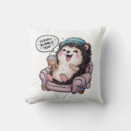 Tecknad Hedgehog: Mysigt, Kawaii Vibes Kudde