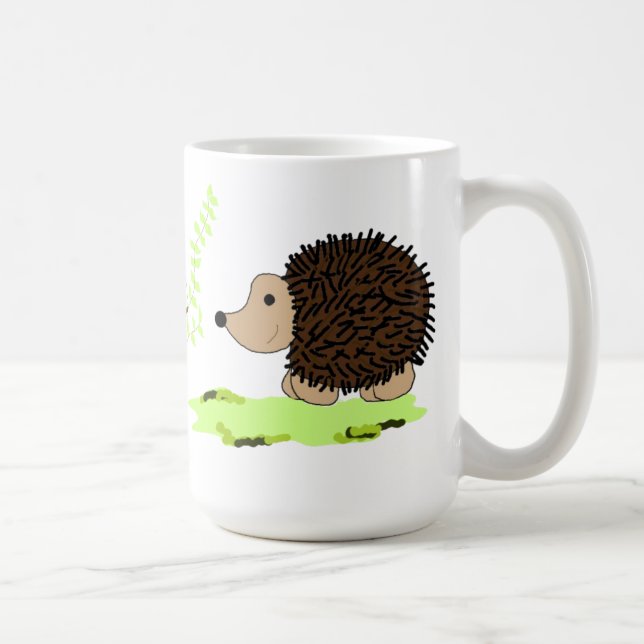 Tecknad Hedgehogs Kaffemugg (Höger)