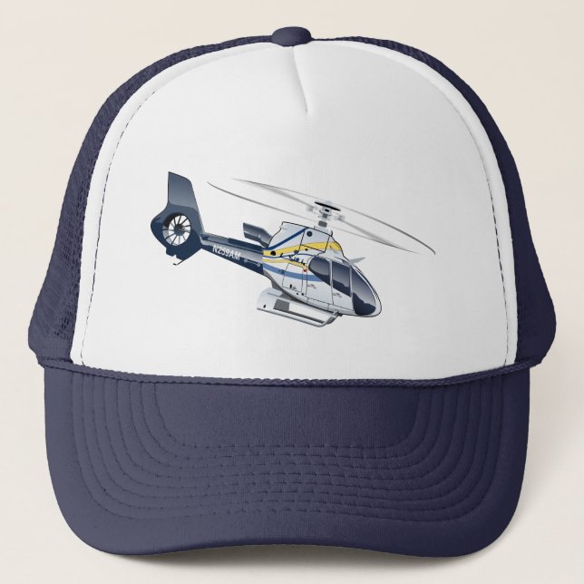 Tecknad helikopter keps (Framsida)