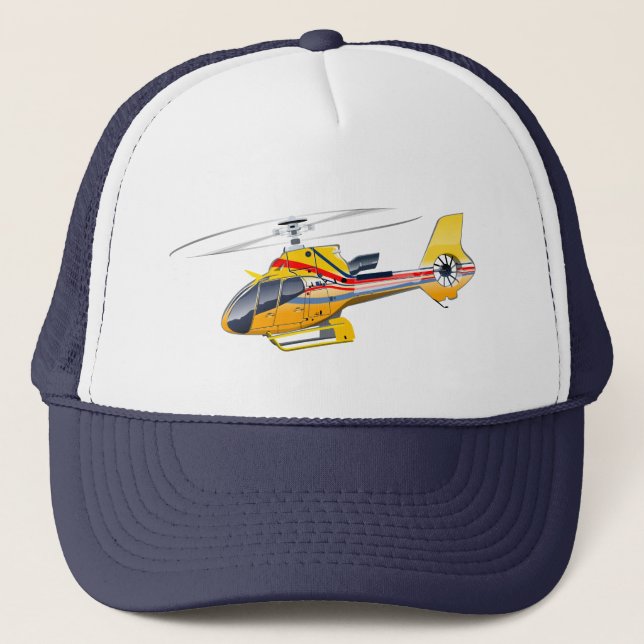 Tecknad helikopter keps (Framsida)
