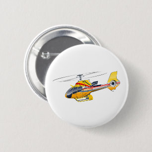 Tecknad helikopter knapp