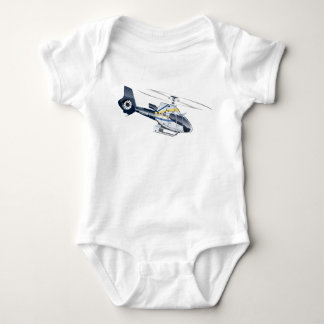Tecknad helikopter t shirt