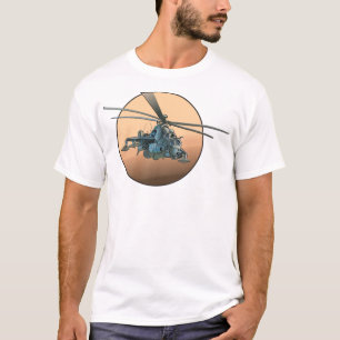 Tecknad helikopter t shirt