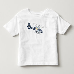 Tecknad helikopter t shirt