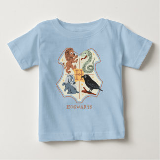 Tecknad Hogwarts-vapen T Shirt
