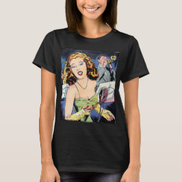 Tecknad Hollywood Glamor 1950 T Shirt