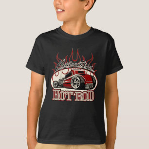 Tecknad hot rod t shirt