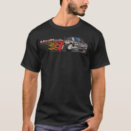 Tecknad hot rod t shirt