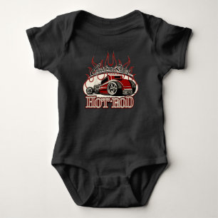 Tecknad hot rod t shirt