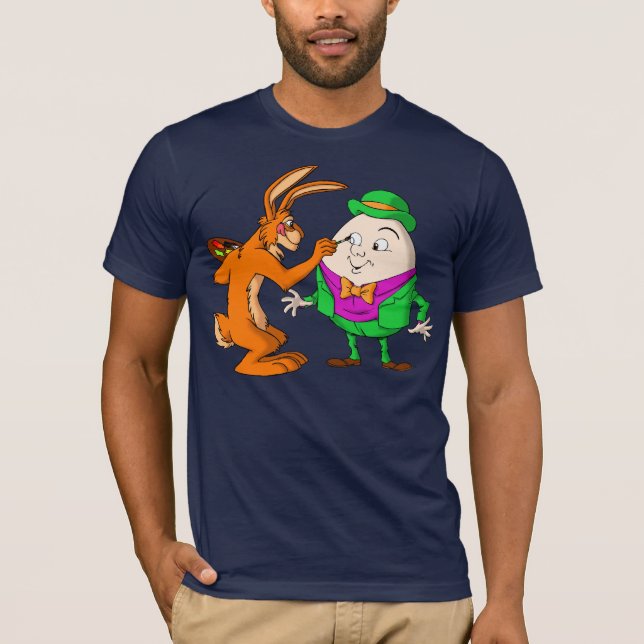Tecknad Humpty Dumpty T-shirt (Framsida)