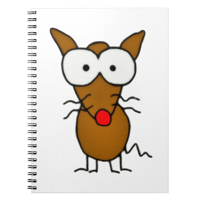 Tecknad hund anteckningsbok (Framsidan)