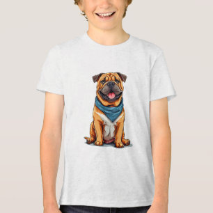 🐶 Tecknad Hund Barnkläder 🐶 T Shirt
