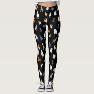 tecknad hund Leggings