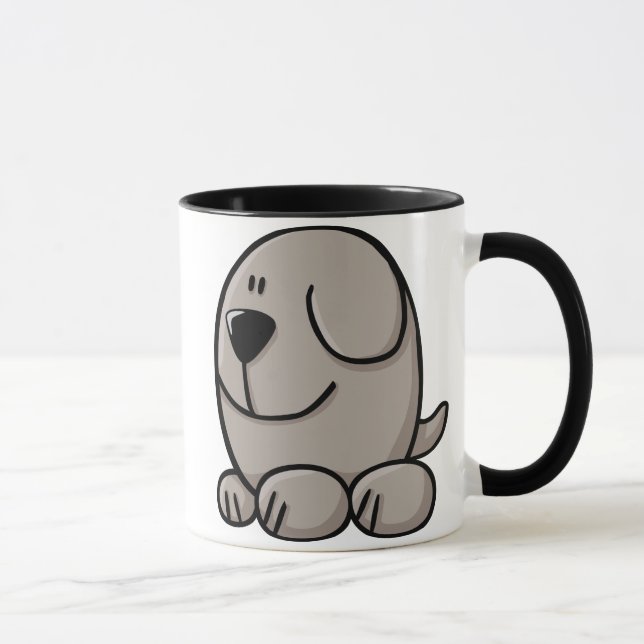 Tecknad hund mugg (Höger)