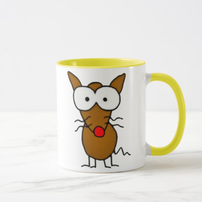 Tecknad hund mugg (Höger)