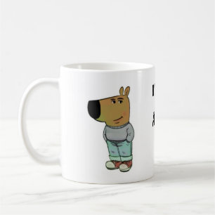 tecknad hund mugg