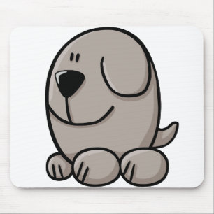 Tecknad hund musmatta