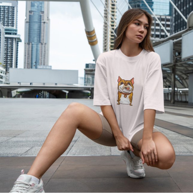 Tecknad hund t shirt (Skapare uppladdad)