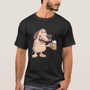 Tecknad hund-tecken som är lockande för Vuxnor T Shirt