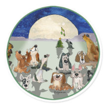 Tecknad Hundar, , Grönt Ring, kuvertförsegling