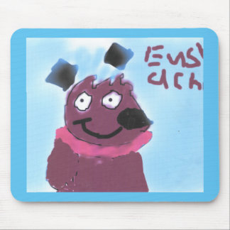 Tecknad hunddesign musmatta