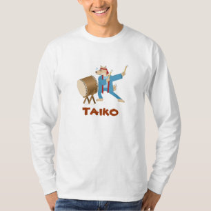 Tecknad hundTaiko spelare Taiko som trummar Tröja