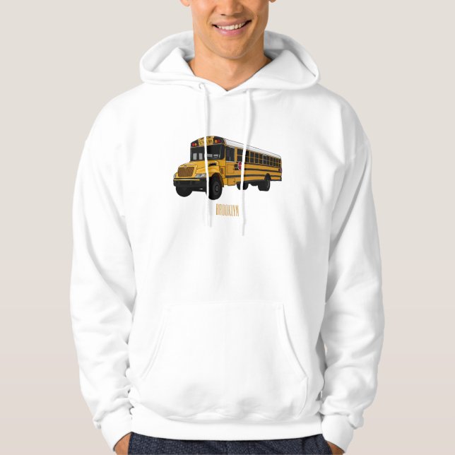 TECKNAD i BUSS Hoodie (Framsida)
