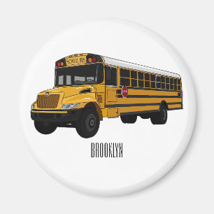 TECKNAD i BUSS Magnet