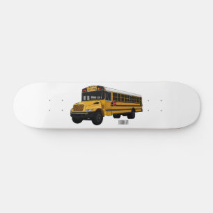 TECKNAD i BUSS Mini Skateboard Bräda 18,5 Cm