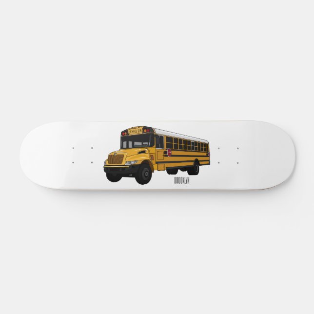 TECKNAD i BUSS Mini Skateboard Bräda 18,5 Cm (Horz)