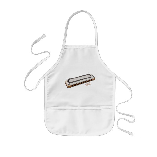 Tecknad i Harmonica Barnförkläde (Framsidan)