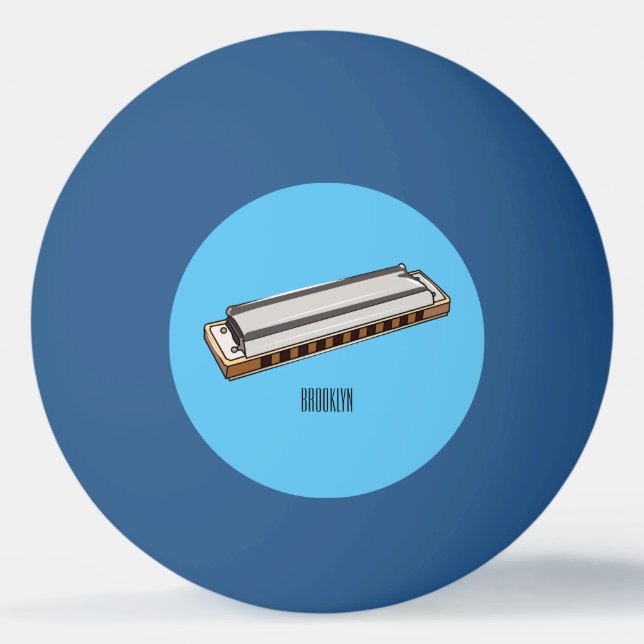 Tecknad i Harmonica Pingisboll (Framsidan)