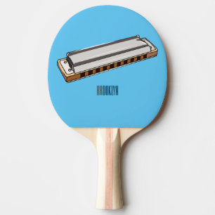 Tecknad i Harmonica Pingisracket