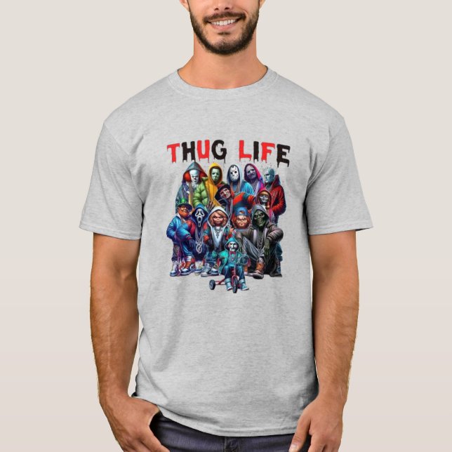 Tecknad i städer t shirt (Framsida)