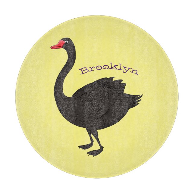 Tecknad i Svarta svan (Framsidan)